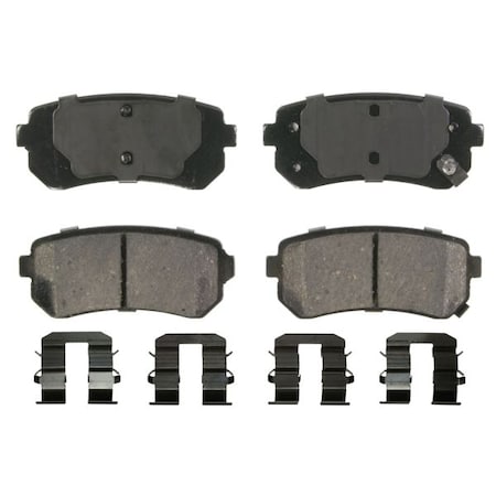 Wagner Brakes Ceramic Disc Pad Set, Zd1398 ZD1398